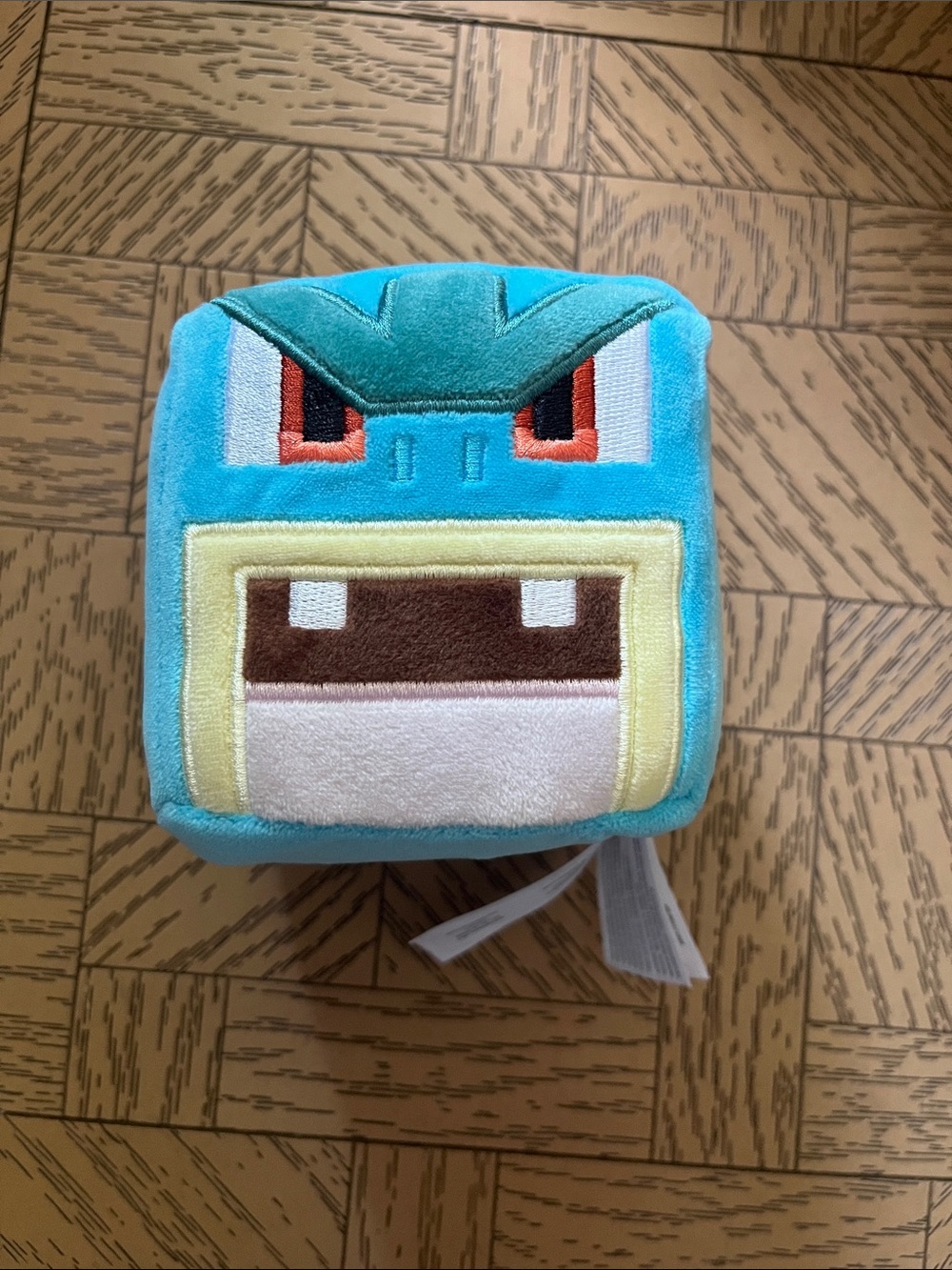 Pokémon Gyarados Blue Square Plush - Official Tag